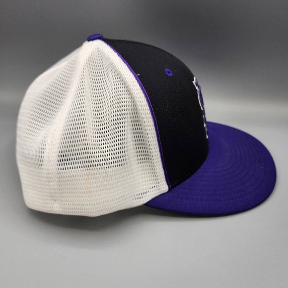 St. Louis Cardinals Purple Richardson Pulse Half Mesh Large XL Baseball Cap - Picture 4 of 6